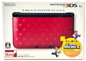 【新品未開封】任天堂 Nintendo 3DS LL Newスーパーマリオブラザーズ２パック