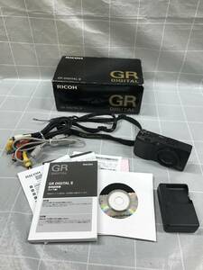 通電確認済み RICOH リコー GR DIGITAL Ⅱ f=5.9mm 1:2.4 デジタルカメラ デジカメ 光学機器 家電製品 カメラ 写真 撮影 趣味 コレクター