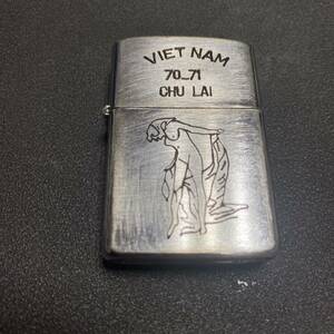 240521D Zippo ジッポー オイルライター VIETNAM ベトナム chu lai 70-71