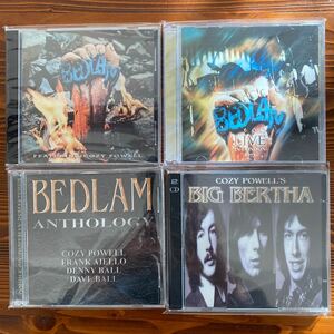 BEDLAM ベドラム/4作6CDセット/Cozy Powell,Rainbow,MSG,Whitesnake,Black Sabbath,Jeff Beck Group,Yngwie Malmsteen