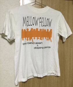 DOPING PANDAとthe band apart 「MELLOW FELLOW」シルエットTシャツ (バンアパ ドーパンメロウフェロウ)