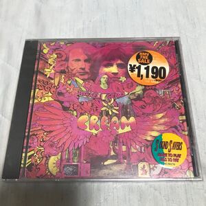 【輸入盤】 Disraeli Gears/クリーム　CD 　未開封品