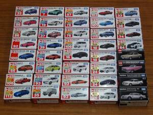 送料無料★TOMICA 箱付トミカ 40台set★箱にダメージ有ります。