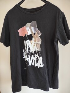 ★送料185円★ バンドTシャツ コールドプレイ サイズM VIVALAVIDA COLDPLAY ブラック