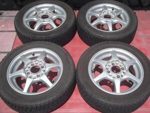 スタッドレス＆アルミ PCD100/110/114.3 155/65R13 4本セット