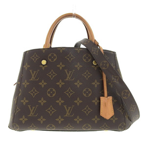 ルイヴィトン LOUIS VUITTON モノグラム モンテーニュBB 2WAYバッグ ハンドバッグ ショルダーバッグ M41055 中古 新入荷 LV1344