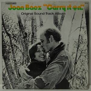 中古LPレコード簡易洗浄済み：JOAN BAEZ(ジョーン・バエズ) / CARRY IT ON(心の旅 ) (国内盤)