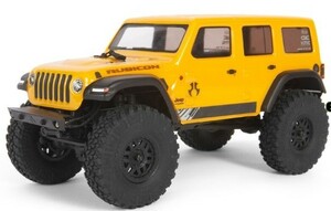 Horizon Hobby　アキシャル1/24 SCX24 2019 JEEP WRANGLER JLU CRC 4WD ROCK CRAWLER BRUSHED RTR, 黄色い　AXIAL - ITEM NO.AXI00002V2T2