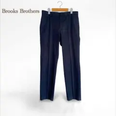 【BROOKSBROTHERS】スラックス　メンズ【32】古着　ネイビー　パンツ