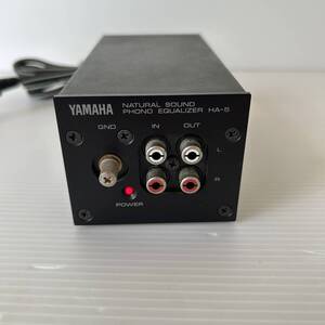 YAMAHA HA-5 フォノイコライザー 通電のみ確認 ヤマハ