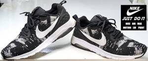 【美品・USED/ビジブルAIR　MAXユニット/正規店購入】NIKE　AIR　MAX　MOTION　LW PRINT　モデル　　　サイズ＝27.5ｃｍ