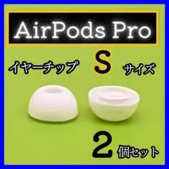 AirPods Pro イヤーチップ イヤーピース イヤホン 白 ＳサイズE