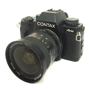 1円 CONTAX ARIA Vario-Sonnar 3.5-4.5/28-70 T* 一眼レフフィルムカメラ レンズ C0728-1