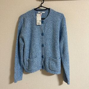 ユニクロ UNIQLO ニットショートジャケット L 新品