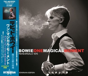 DAVID BOWIE / ONE MAGICAL MOMENT - VANCOUVER REHEARSALS 1976 - SPECIAL 2023 STARMAN EDITION (2CD+DVD)