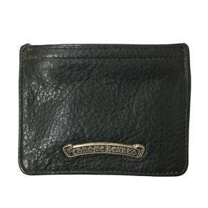 CHROME HEARTS クロムハーツ ジッパー チェンジパース レザーコインケース ダガージップ ZPR CHNG 3x4