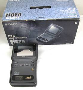 【菊水-12697】SONY/ビデオテレビレコーダーGV-9/VIDEO WALKMAN/1989年製/ジャンク品/昭和家電/希少（TK)