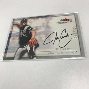 Joe Crede 2000 Fleer auto Silver /250