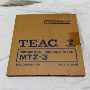 TEAC MTZ-3 トーンアーム＆カートリッジ チェックミラー ティアック 昭和 レトロ TONEARM＆CARTRIDGE CHECK MIRROR