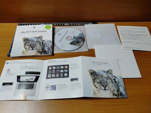 【OS】Apple Mac OS X Snow Leopard 10.6.3 インストールディスク パッケージ版