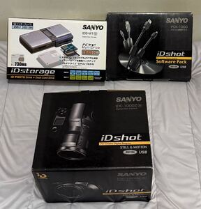 サンヨー SANYO IDC-1000Z iDshot / iDstrage IDS-M1 / iDshot Software Pack PCK-1000