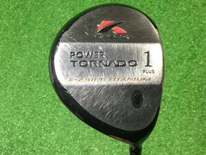 hd-299 中古 キャスコ POWER TORNADO ドライバー 純正カーボン Flex:R