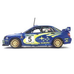 1/43 IXO 丸目 SUBARU IMPREZA WRC 5番 Winner 2001 スバル インプレッサ ニュージーランド ラリー 優勝車 ミニカー 1円〜 1円 061010