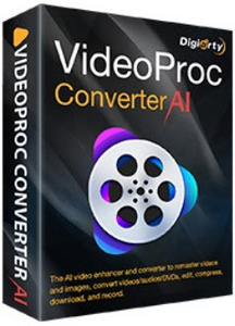 最新バージョン7.1　正規永久ライセンス VideoProc Converter AI 　Windows版 1PC
