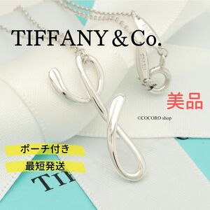 【美品】ティファニー TIFFANY＆Co. レター アルファベット イニシャル Y エルサペレッティ ネックレス AG925