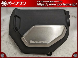 ●未使用品●MT-09/トレーサー、FZ-09、XSR900用 ポリスポーツ クラッチカバープロテクター (ブラック/グレー)●[M]梱包●55404