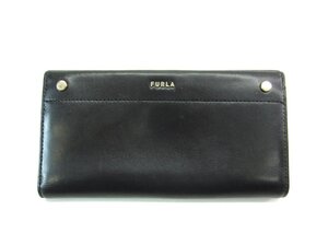 FURLA フルラ ブラック ウォレット 長財布 ∠UA10837