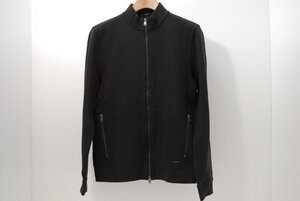 coco 中古 ヒューゴボス HUGO BOSS メンズ ジャケット M 黒 ブラック 長袖ダブルジップアウター レターパックプラス発送可 55270