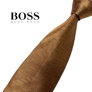 HUGO BOSS ネクタイ レジメンタル柄 ストライプ柄 ヒューゴボス USED 中古 m1545