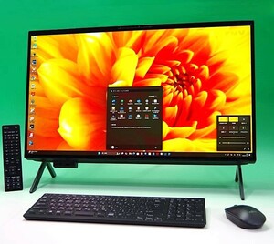 2023年◎FH90/H2- 27型WQHD【3波TV・W録】第12世代Core i7 /メモリー64GB/ SSD1TB (Gen4/新)+6TB(新)/ Wi-Fi 6E/ Bluray/ Office2021/ 新同