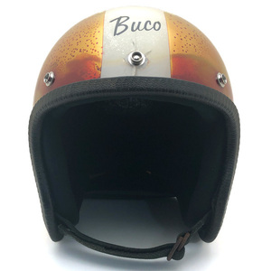 送料無料 BUCO GT GOLD × WHITE 59cm/ベビーブコ金ゴールドビンテージヘルメットレbabyジスタルblue lineinternationalbellベル500tx70s