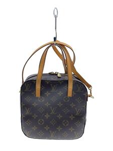 LOUIS VUITTON◆スポンティーニ_モノグラム・キャンバス_BRW/PVC/BRW