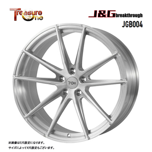 送料無料 トレジャーワン J&G breakthrough JGB004 9.5J-20 +35 5H-120 (20インチ) 5H120 9.5J+35【4本セット 新品】