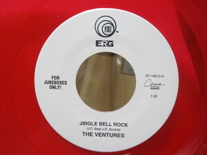 美盤 VENTURES ベンチャーズ JINGLE BELL ROCK ジングル・ベル・ロック c/w JINGLE BELLS 米EP JUKEBOXES ノーキーエドワーズ メルテイラー