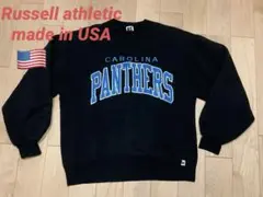 Russell athletic スウェット　カロライナパンサーズ