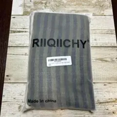 ★ [RIIQIICHY] マフラー レディース ボーダー柄 大判 ストール