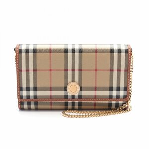 バーバリー HANNAH ブランドオフ BURBERRY PVCコーティングキャンバス ショルダーバッグ ポリウレタン/ポリエステル/他 レディース