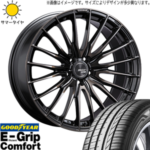 マツダ6 225/45R19 ホイールセット | グッドイヤー エフィシェントグリップ & ブリッカー 01F 19インチ 5穴114.3