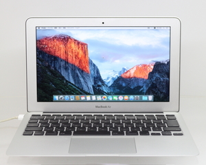 Apple MacBook Air (11-inch, Late2010)/Core 2 Duo 1.4GHz/2GBメモリ/SSD128GB/OS X El Capitan10.11/バッテリーNG ジャンク扱い #0316