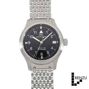 IWC パイロットウォッチ マークXII IW324102 ブラック メンズ 中古 送料無料 腕時計