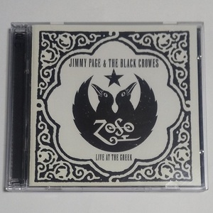 2CD★JIMMY PAGE & THE BLACK CROWES「LIVE AT THE GREEK」ジミーペイジ　ブラック・クロウズ　LED ZEPPELIN