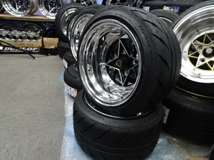 リアル3Pスターシャーク　10Ｊ-14　12Ｊ-14　シバタイヤ　245/35Ｒ14　275/35Ｒ14　旧車　街道レーサー　新品