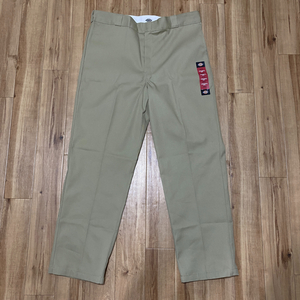 「ディッキーズの代名詞」Original 874 「W36/L30」 USA正規品 ワークパンツ Dickies カーキ (KH) TCツイル生地 スケーター ストリート 90s