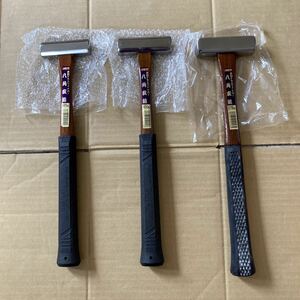 ※011 金物店在庫品 未使用品 JET ステンレス 八角玄能 3点まとめて 相グラスファイバー 225g 300g 375g