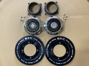 SSR SPEEDSTAR（スピードスター）Speed star Racing EX-C センターキャップ 2個（BBS O.Z. ケーニッヒ）激レア 希少 当時物 中古 USDM