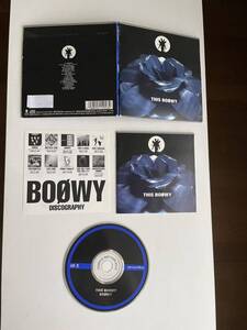 【中古　帯無し】【非売品】BOOWY THIS BOOWY 紙ジャケット仕様　ベスト盤【送料スマートレター210円】激レア　希少